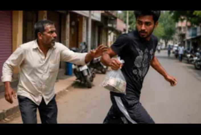 पत्ता विचारण्याचा बहाण्याने ५५ हजारांची रोकड हिसकावून चोर फरार